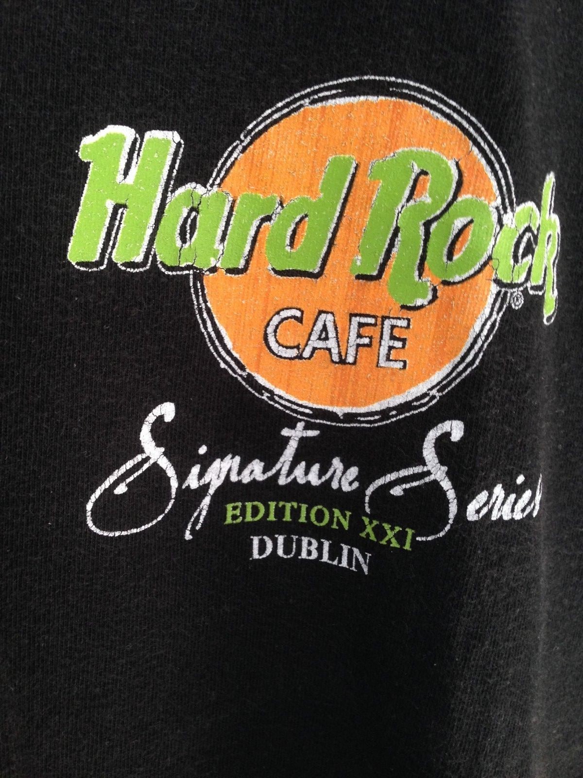 HARD ROCK CAFE DUBLIN SIGNATURE SERIES SHIRT BRUCE SP… Gem