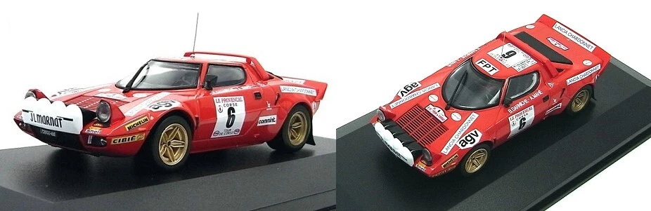 Модель гоночного автомобиля HPI 1:43 Lancia Stratos HF #6 Chardonnet Tour De Corse для ралли - Изображение 4 из 4
