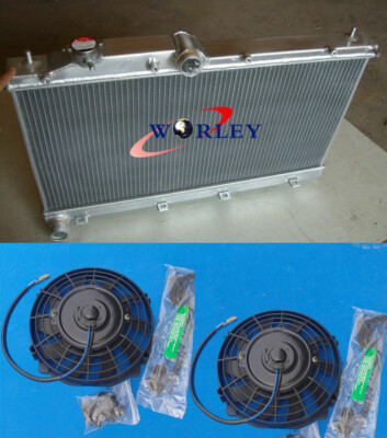 Radiaor &Fans for SUBARU FORESTER IMPREZA WRX OUTBACK EJ20 EJ25 08-14