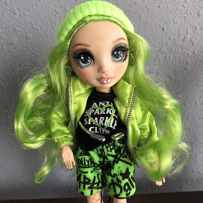Rainbow High Jade Hunter Green hair Fashion Doll One Outfit Billie