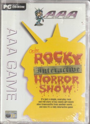 Vintage PC Spiel Rocky Interactive Horror Show AAA Games 1999 - NEU & UNGEÖFFNET