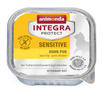 animonda INTEGRA PROTECT Adult Sensitive Huhn 16x 100 g Katzenfutter Nassfutter