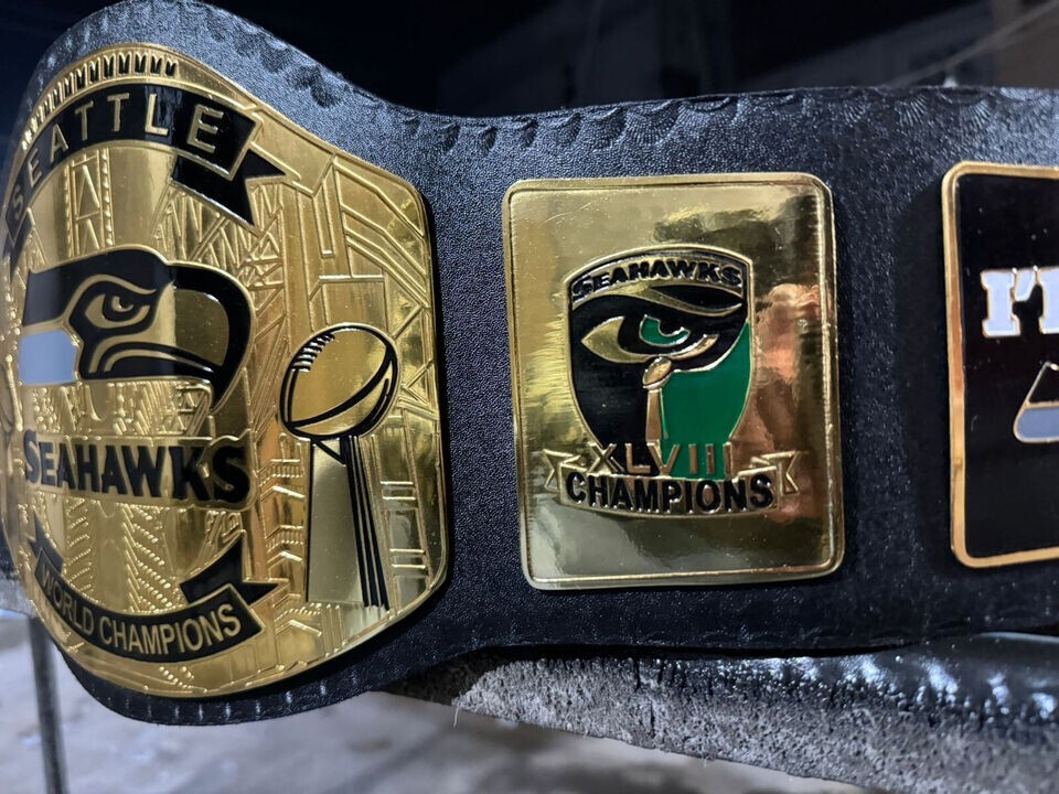 SEATTLE SEAHAWKS Super Bowl NFL Championship Belt Adult Brand New 4mm | eBay SEATTLE SEAHAWKS Super Bowl NFL Championship Belt Adult Brand New 4mm | eBay