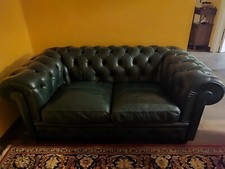  Divano  2 posti   pelle  Poltrona Frau  mod. Chester