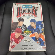 1991-92 Upper Deck NHL Hockey Low Series Factory Sealed Box 