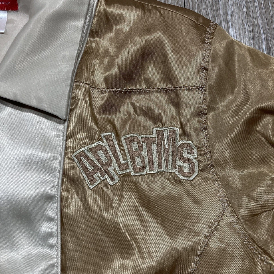 Chaqueta Apple Bottom Niña M Juvenil Años 90 Y2k Ropa de Calle Rompevientos Abrigo con Cremallera Foto 3 de 4