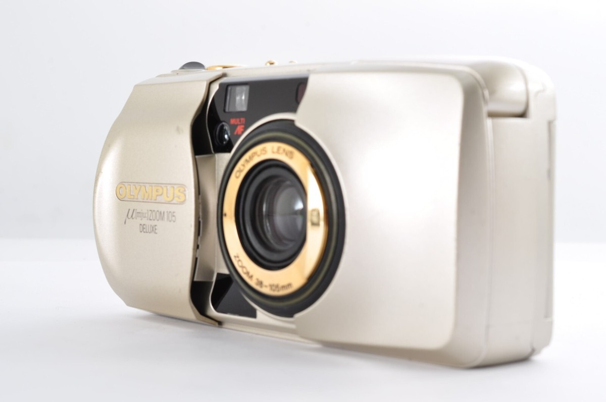 【✨完動品】OLYMPUS μ mju zoom105 deluxe F-8 Olympus MJU Zoom 105 Deluxe | 35mm Film Camera | The 35mm Club