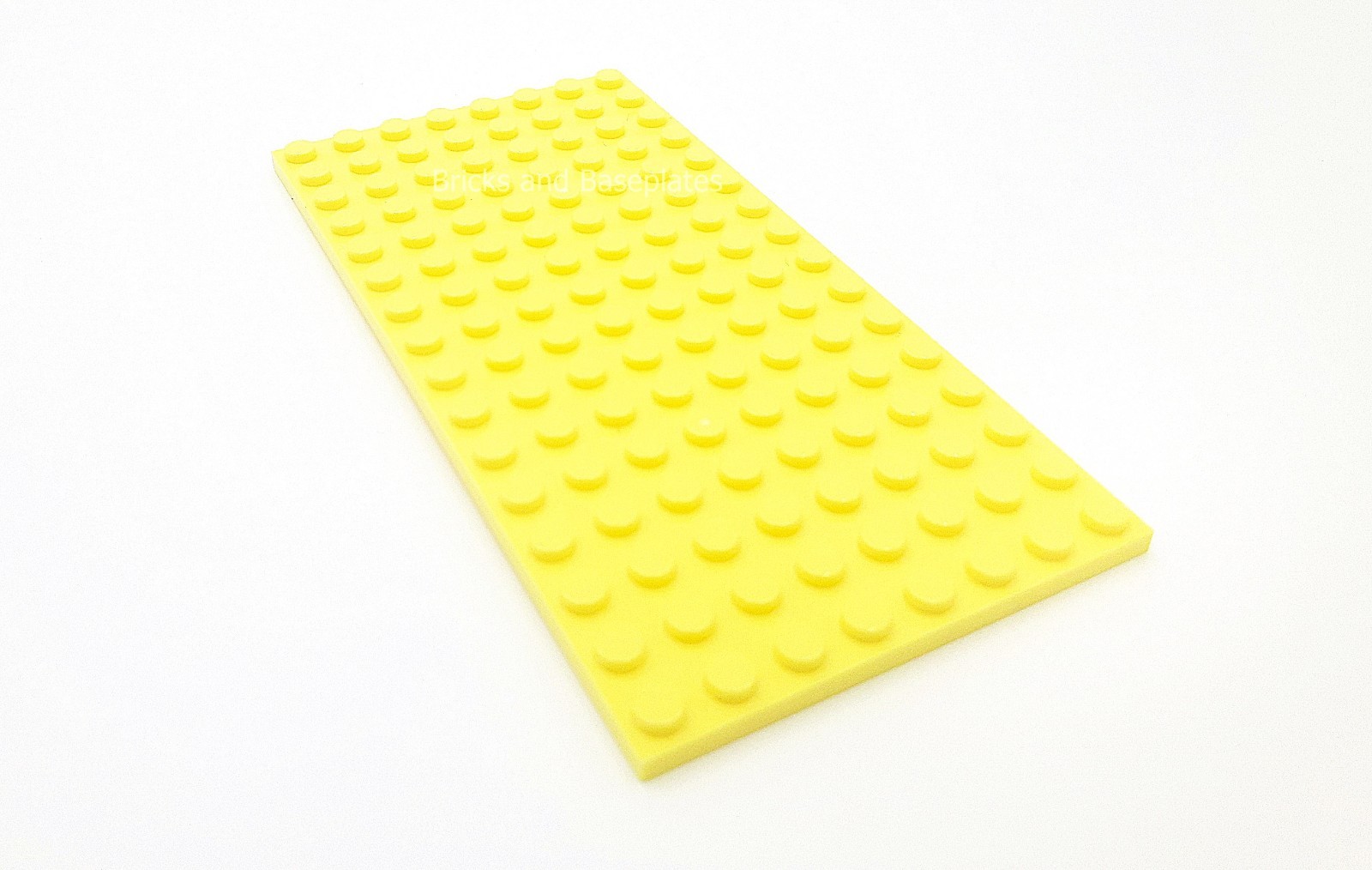 2 x LEGO 8x16 YELLOW Plate Baseplate Base - 8x16 STUDS (PINS)  - Brand New view 2