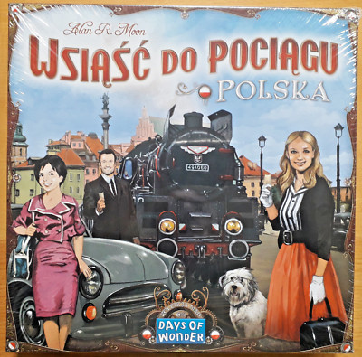 Ticket to Ride Zug um Zug - Polska (Poland) - Map Collection 6 1/2 - neu