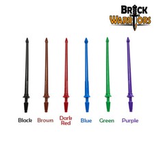 Brickwarriors LANCE for Knight Minifigures -NEW- Pick Color