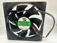 M DA12025B24UH DC24V 0.50A 12CM 4-Wire Axial Inverter Cooling Fan