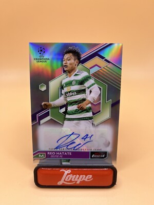 Reo Hatate 2022-23 Topps Finest Refractor Auto #A-RH Celtic FC | eBay