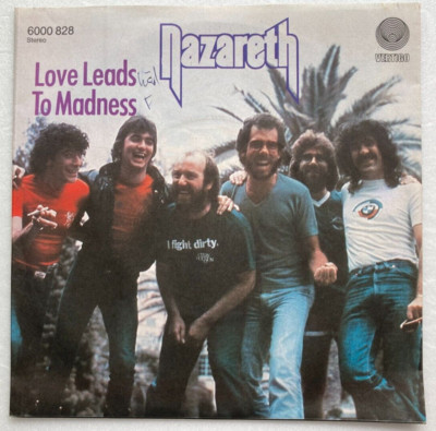 Nazareth - Love leads to Madness - 7'' near mint