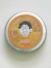 Crazy Aaron's Glow In The Dark “Amber” Mini  2" Vintage Tin
