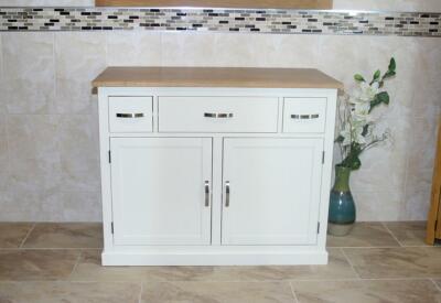 Badmöbel | cremeweiß/creme | 1000 mm Waschtischunterschrank Aufbewahrung Sideboard