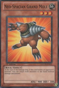 Neo-Spacian Grand Mole - LCGX-EN022 - Common - 1st Edition x3 - Lightly Played