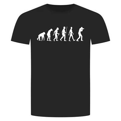 Evolution Fotograf T-Shirt - Photograph Kamera Kameramann Photographer