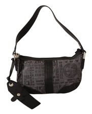 Wayfarer Gray Printed Handbag Shoulder Purse Fabric Bag