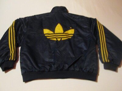 Veste Bomber Vintage Adidas Trefoil 'Sverige' - Taille L (186) - Pièce Collector Deadstock