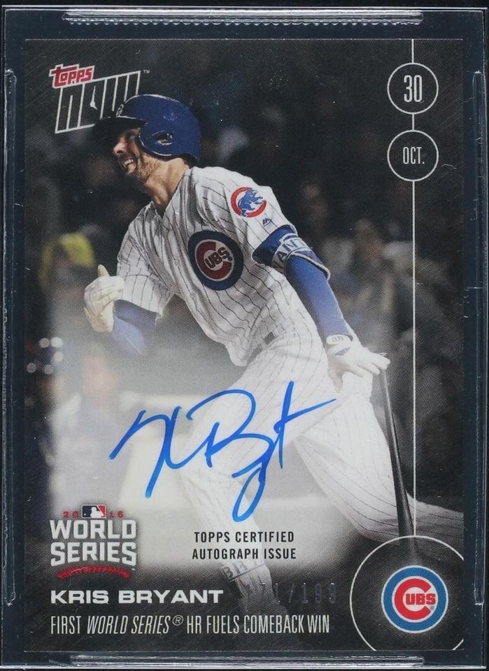2016 Topps Now - Kris Bryant #646-B for sale | eBay