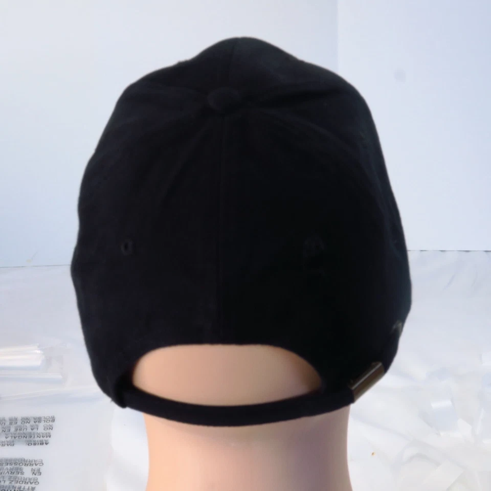 Gorra Quaker Steak & Lube 200 NASCAR negra con tirantes North Canton Anvil Foto 4 de 4