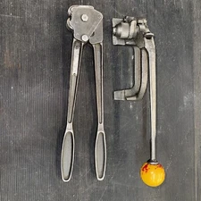 Vintage Signode YO3423 Sealers For 3/4 Steel Banding & ACME STEEL Tensioner 