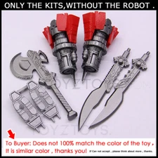 Foot fill Knife & Axe Hand Cannon Upgrade For TF7 BB102 OP Prime -Weapon Set