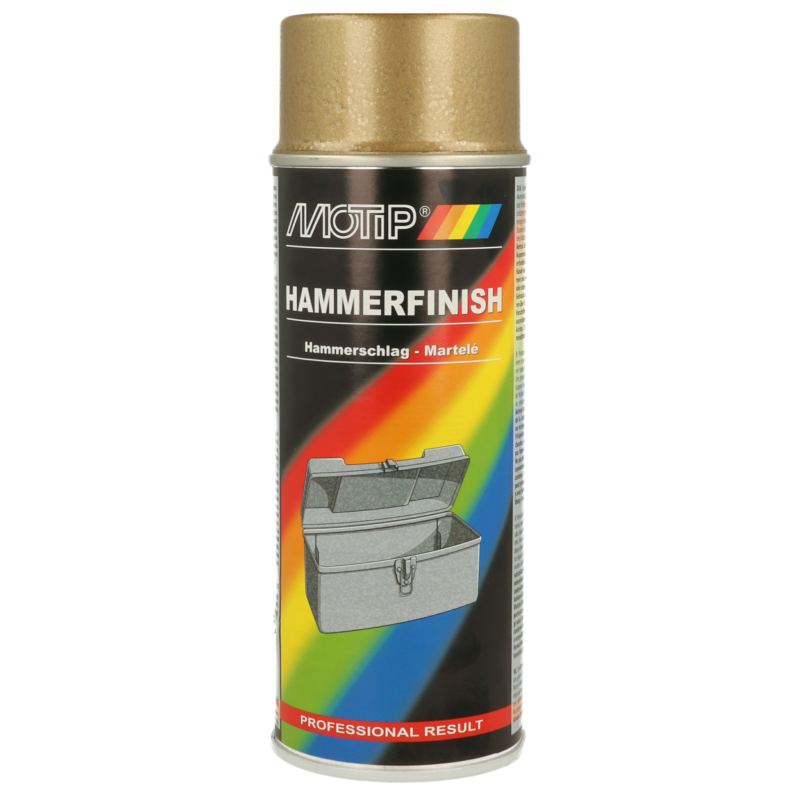 Motip M04015 Hammer Finish Paint gold 400ml