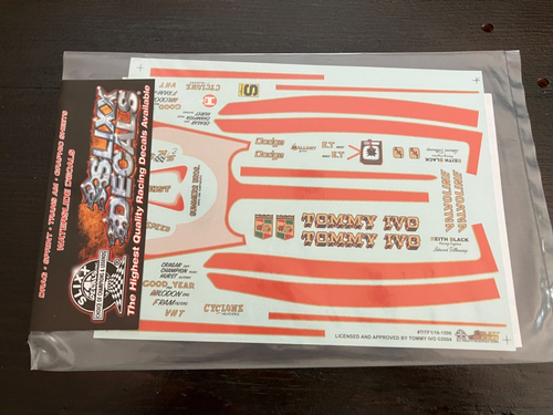 Slixx 1477 1:24 Scale #6 Durablend Decals