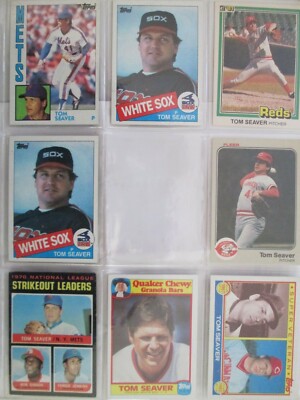 RARE:Tom Seaver Baseball Cards Set of 8.From Early 80s. | eBay RARE:Tom Seaver Baseball Cards Set of 8.From Early 80s. | eBay