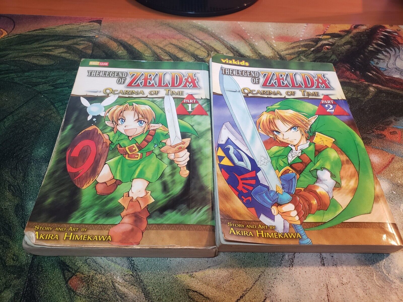 Manga - Zelda Ocarina of Time 1 & 2