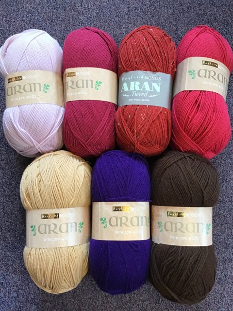 cheap aran wool 400g