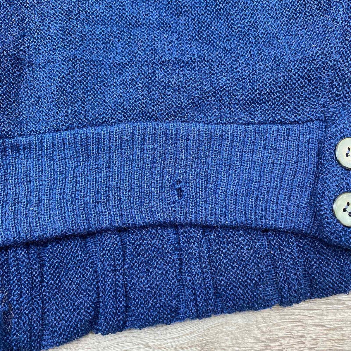 Vintage 60s Mohpaca by Campus Mohair Wool Knit Grunge Cardigan M