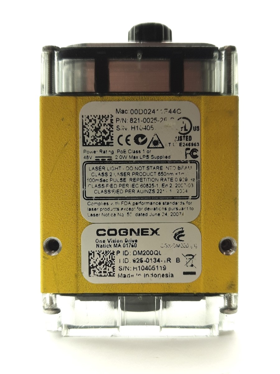 Cognex DM200QL Dataman 200 Barcode Scanner/Reader Liquid Lens