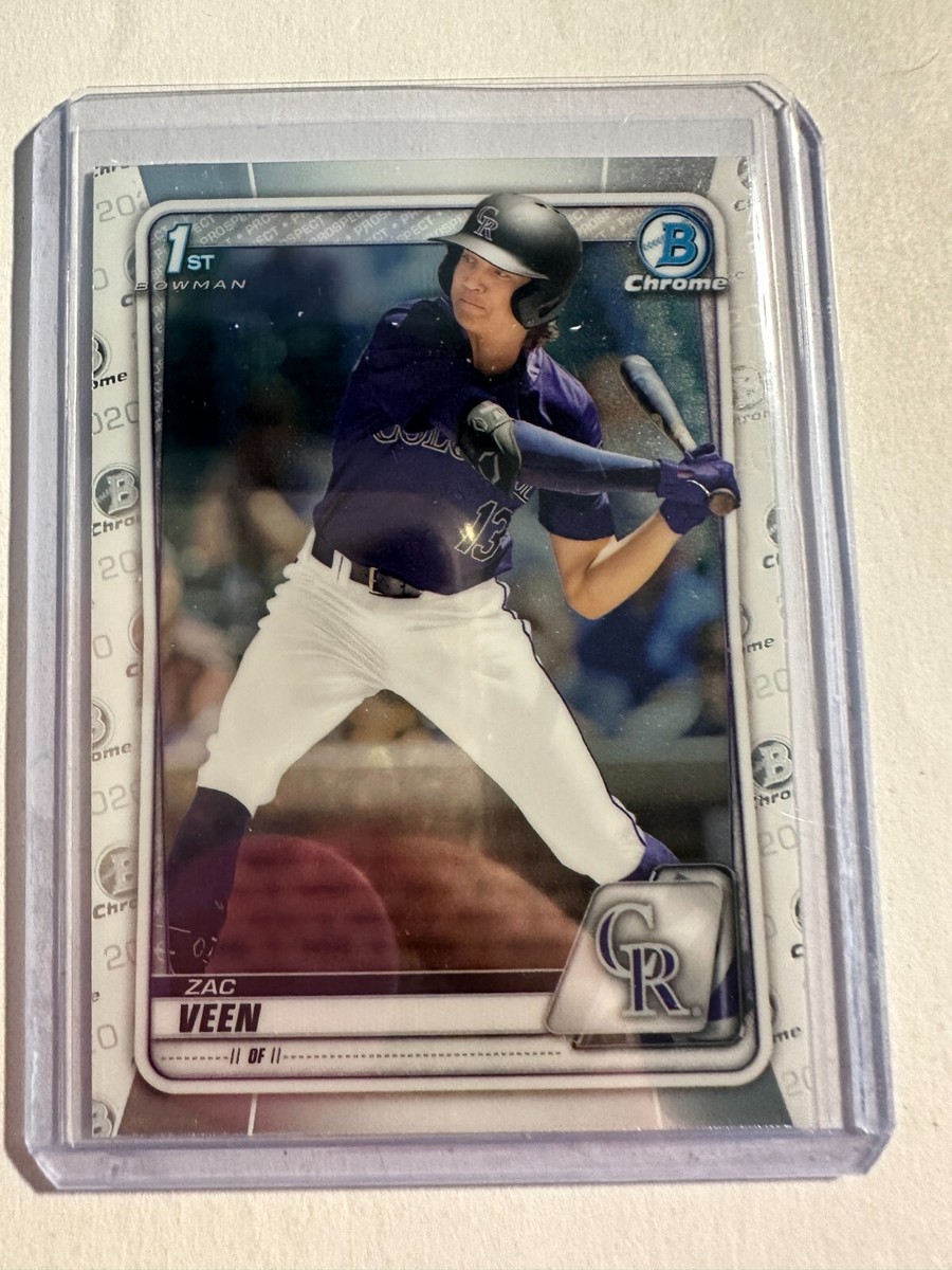 K123,469 - 2020 Bowman Chrome Draft #BD107 Zac Veen | eBay