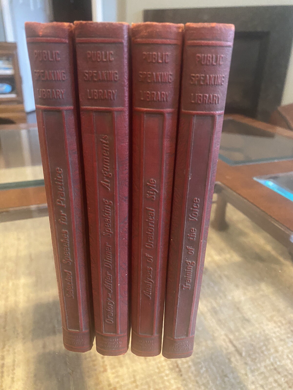 Vintage Public Speaking Books by Pattison Kline - Antique Orator Series Collection