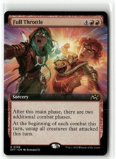 Full Throttle Extended Art - Aetherdrift MTG NM