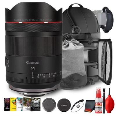 Canon RF 14mm f/1.4 L VCM Ultra Wide Prime Lens Professional Bundle