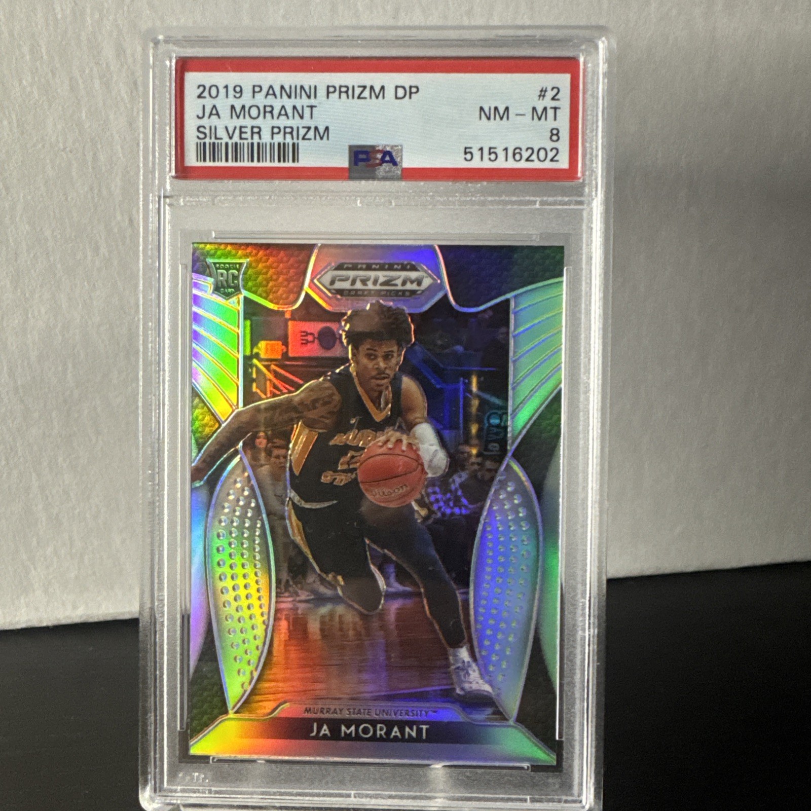2019-20 Panini Prizm Draft Picks - Ja Morant #2 Silver Prizm (RC)