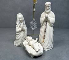Lenox China Jewels Nativity Holy Family Chris...