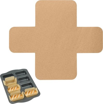 200 Pcs Parchment Paper Mini Loaf Pan Liners for Baking Bread 3x2 in Loaf Pan