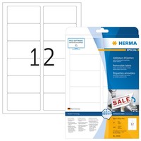 Herma Universal Etiketten Special 88,9 X 46,6 Mm Weiß 300 Etiketten