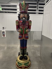 8ft 2.4m Indoor / Outdoor Nutcracker with LED Lights  Sounds