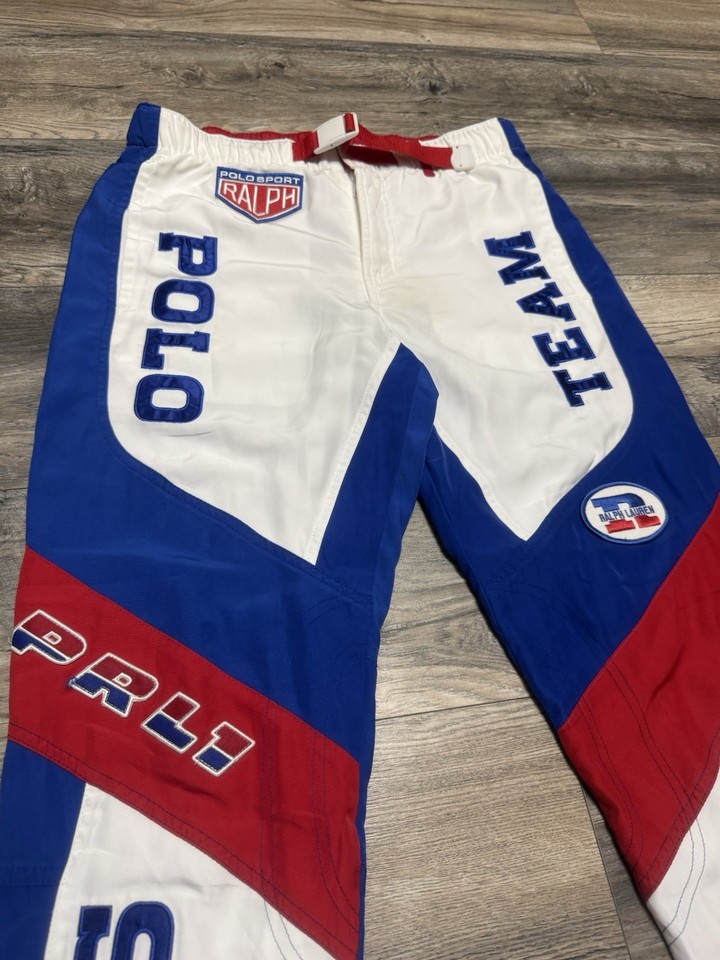 Polo Sport Ralph Lauren USRL Motocross Racing Team Pants Mens Size ...