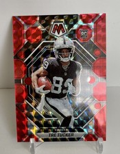2023 Mosaic Tre Tucker Red Reactive RC No.366 Raiders!!!!
