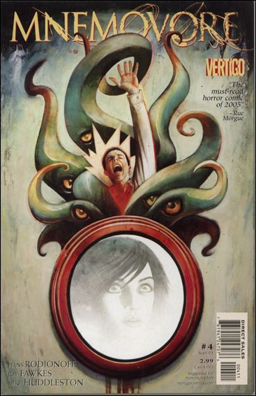 Mnemovore #4A VF; DC/Vertigo | Hans Rodionoff Ray Fawkes Yellow - we combine shi