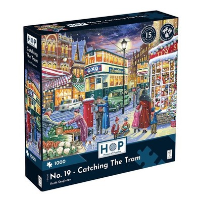 Das Haus der Puzzles, Nr. 19 - Die Straßenbahn fangen, 1000 Teile Puzzle
