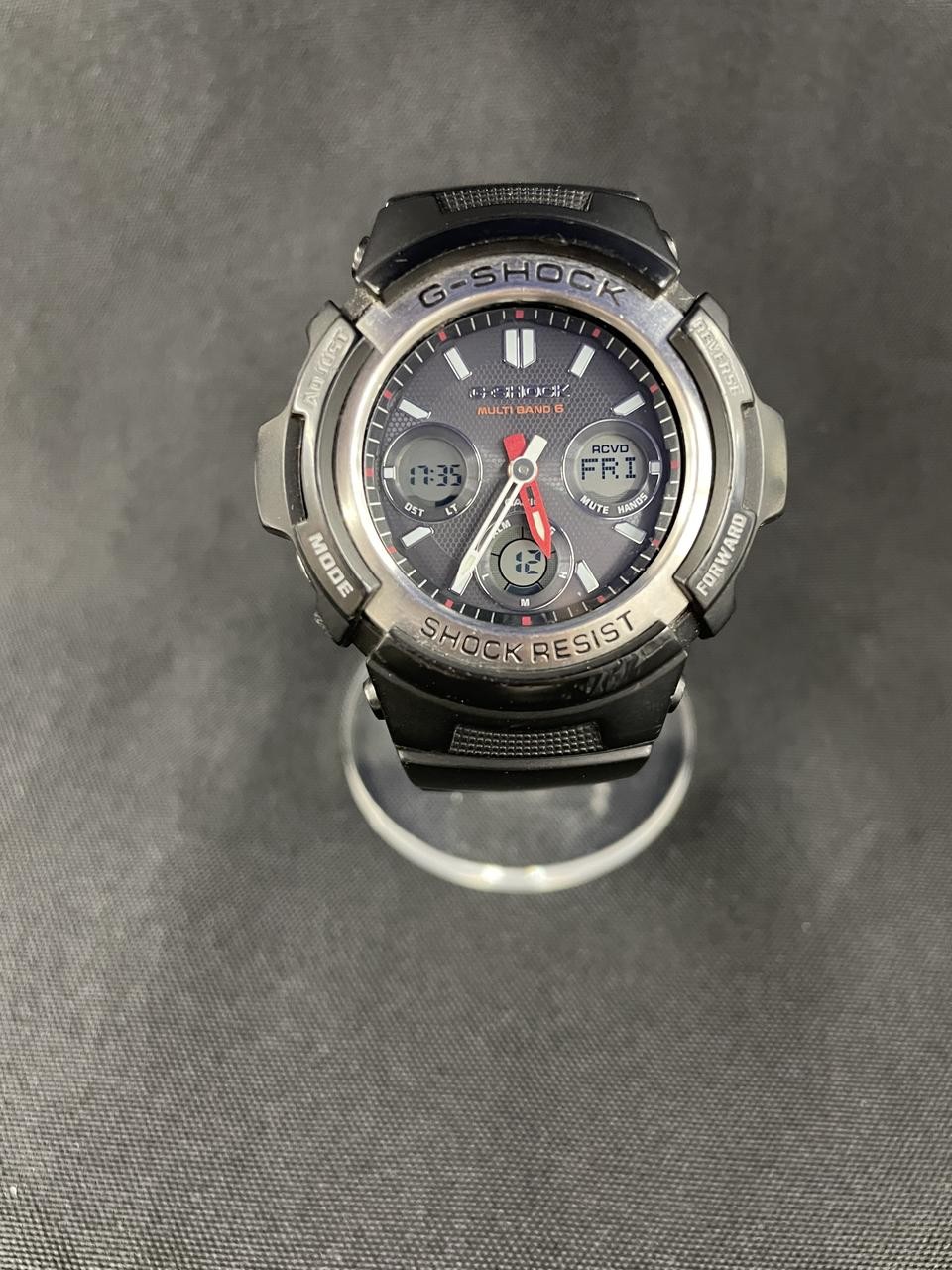 Casio G-Shock AWG-M100B Solar-Powered Digital Watch