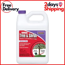 Bonide Annual Tree & Shrub Insect Control Systemax 128 oz Concentrate Bug Killer