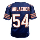 Brian Urlacher Signed HOF 2018 Inscription Chicago Navy Football Jersey (Beckett
